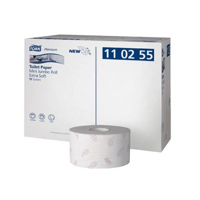 Toalettpapír Tork Prémium mini Jumbo soft tekercses T2 110255