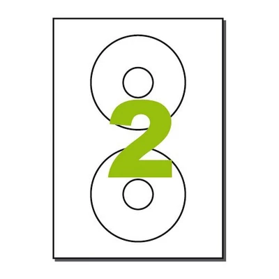 Etikett LCJ099 117mm 100ív CD-re