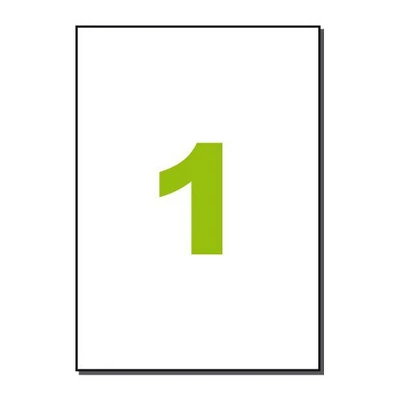 Etikett LCJ106 210x297mm 100ív