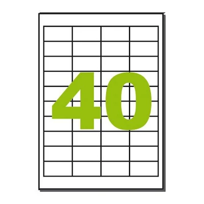 Etikett LCJ115 48,5x25,4mm 100ív