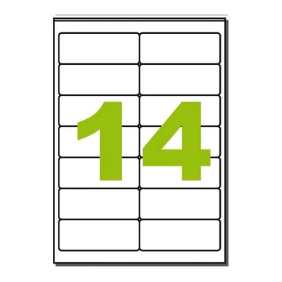 Etikett LCJ120 99,1x38,1mm 100ív