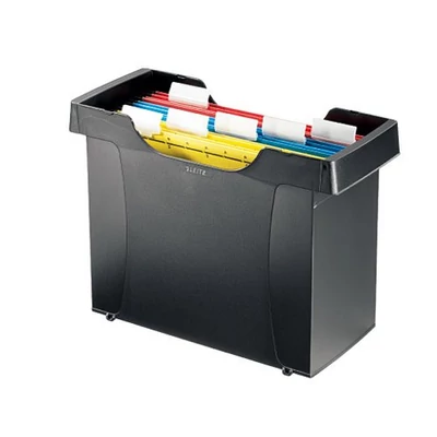 Függőmappa tartó LEITZ PLUS fekete 02