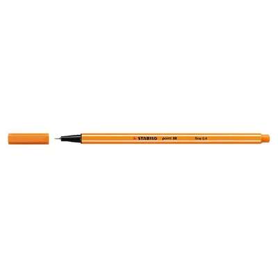 Stabilo Point 88 tűfilc 0,4mm narancs 09