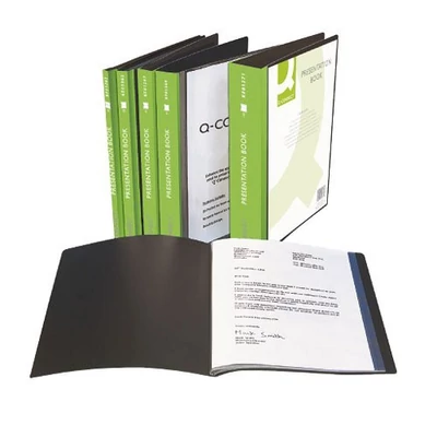 Iratvédő mappa Connect panorámás 10 tasakos