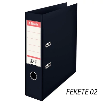 Iratrendező ESSELTE Standard A4 7,5 cm 02 Fekete E811370 